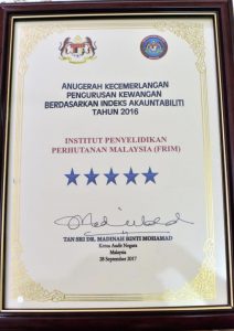 The certificate 