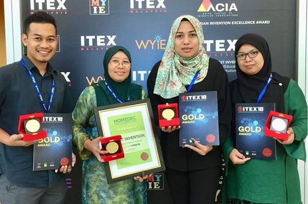 wins four golds at ITEX’18