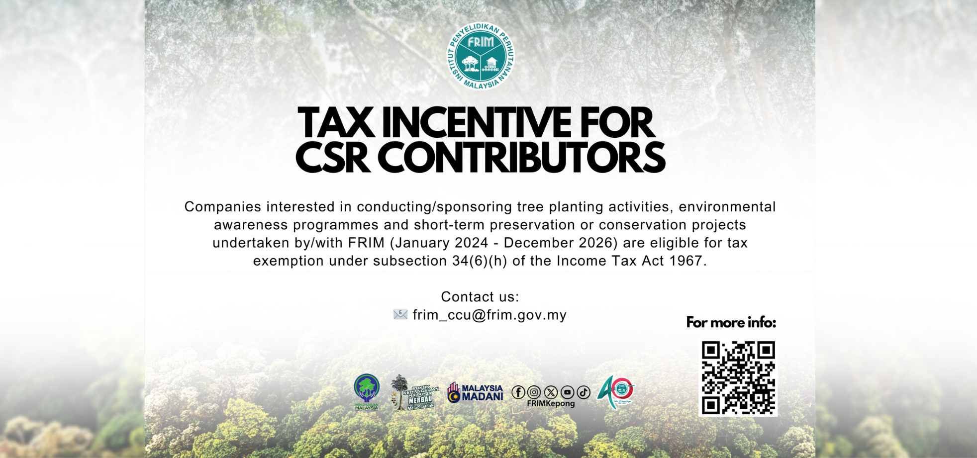 Tax incentive