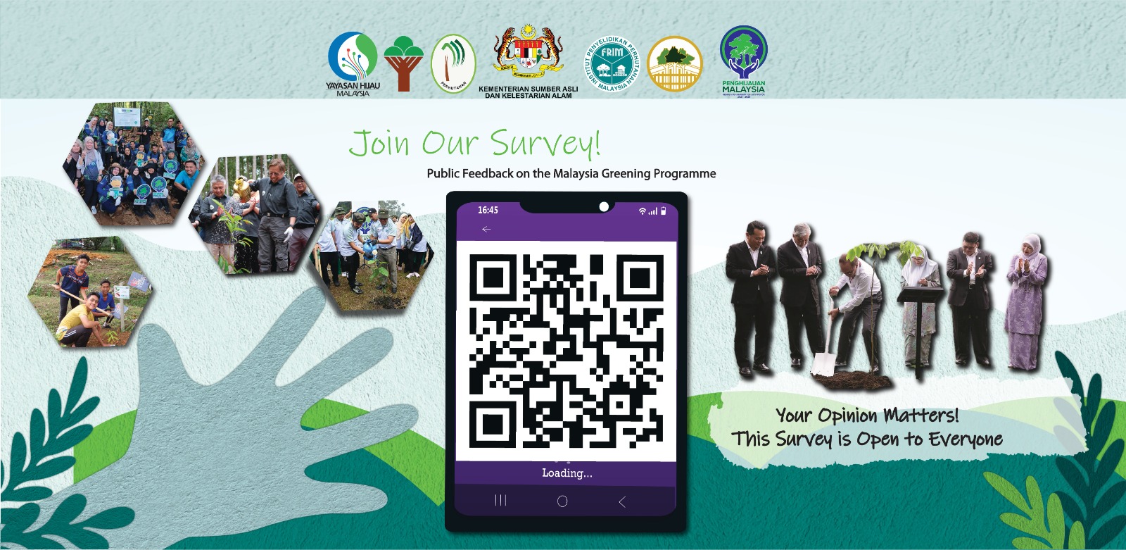 Survei Maklumat Reaksi Awam Program Penghijauan Malaysia