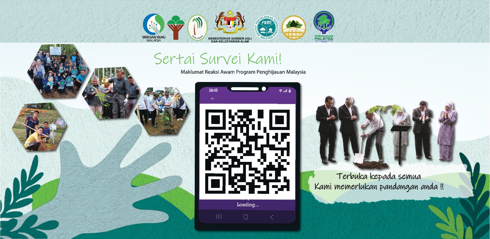 Survei Maklumat Reaksi Awam Program Penghijauan Malaysia